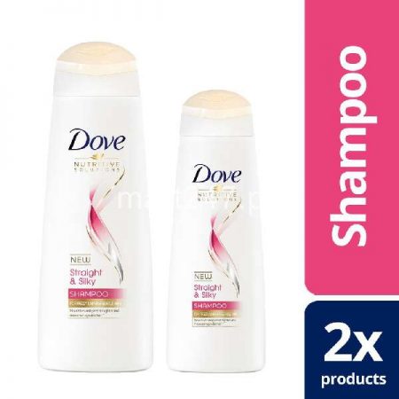 Dove Straight & Silky Shampoo 360 ML