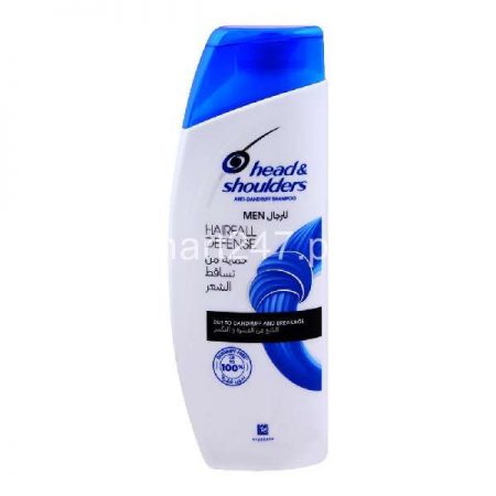 Head & Shoulders Anti Dandruff Shampoo Hairfall Defense For Men 185 ML