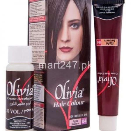 Olivia Hair Color Light Brown 04 50 ML