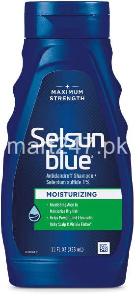 Selsun Blue Dandruff Shampoo Mosturizing 100 Ml
