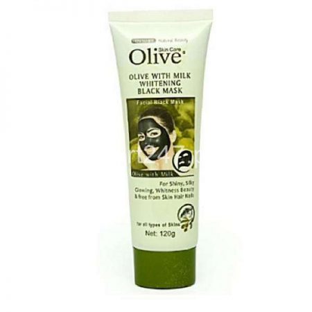 Skin White Olive With Milk Whitening Black Mask 120 G