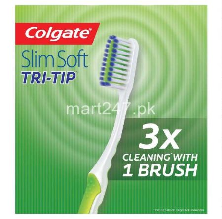 Colgate Slim Soft Tri Tip Tooth Brush