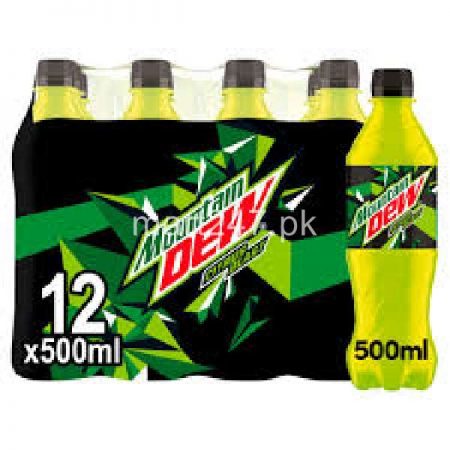 Mountain Dew Bottle 500 ML x 12