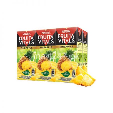 Nestle Fruita Vitals Pineapple 200 Ml X 12 Packs