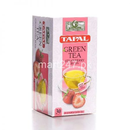 Tapal Green Tea Bags 30 Tea Bags Strawberry Bliss