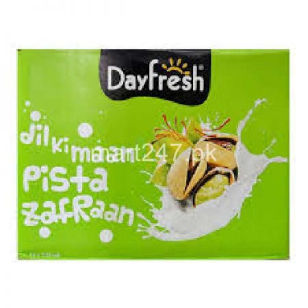 Dayfresh Flavored Milk 12 x 235 ML Pista Zafraan