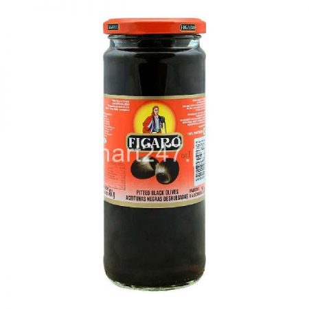 Figaro Pitted Black Olives 110 G