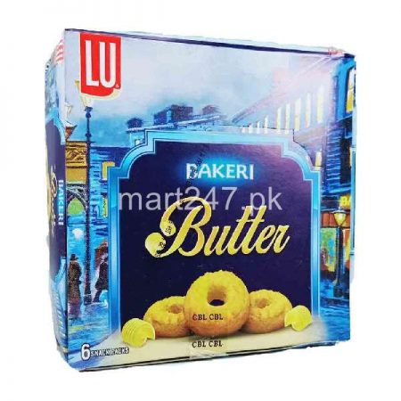 LU Bakeri Butter Cookies 6 Snack Packs