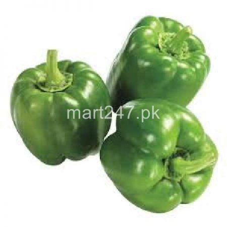 Green Bell Pepper Shimla Mirch (Per Kg)